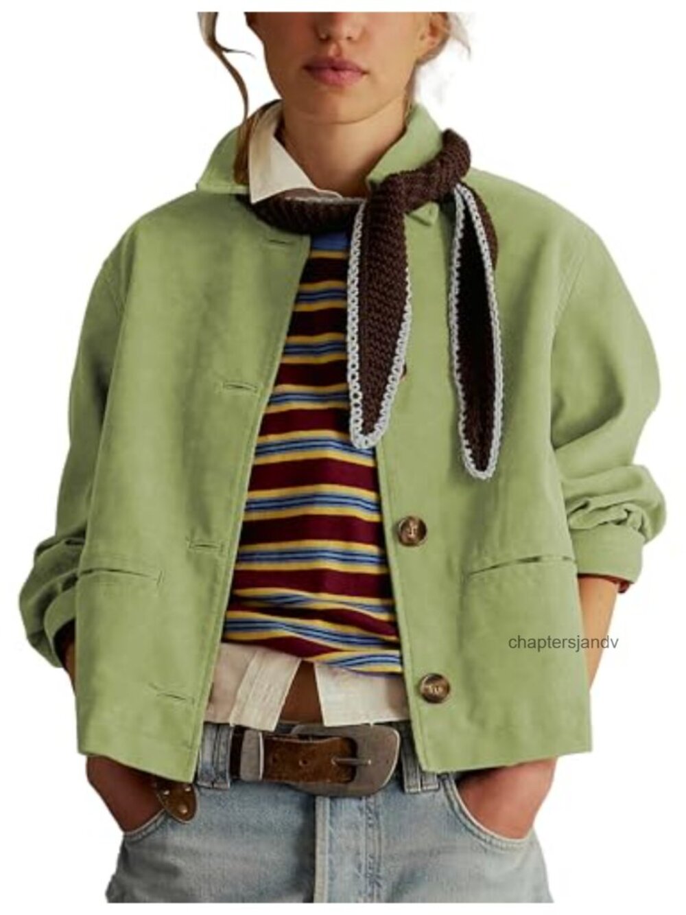 Faux Suede Cropped Jacket with Lapel Soft Short Casual Blazer Fall Winter